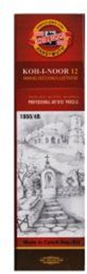 Picture of Koh I Noor OP. 12szt. Oówek grafitowy KOHINOOR 1860-4B - 8593539043058