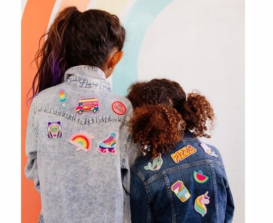 Picture of Kolorowe Baloniki Naprasowanki Patch Em - Misiowe Sodkoci