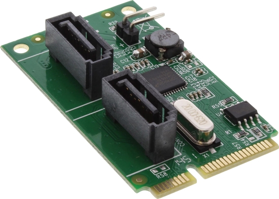 Picture of Kontroler InLine Mini-PCIe - 2x SATA III RAID (66907)