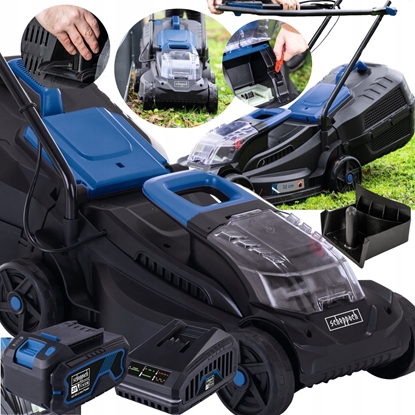 Attēls no Kosiarka akumulatorowa Scheppach Akumuliatorin vejapjov BC-MP320-X 20V, korpusas, Scheppach