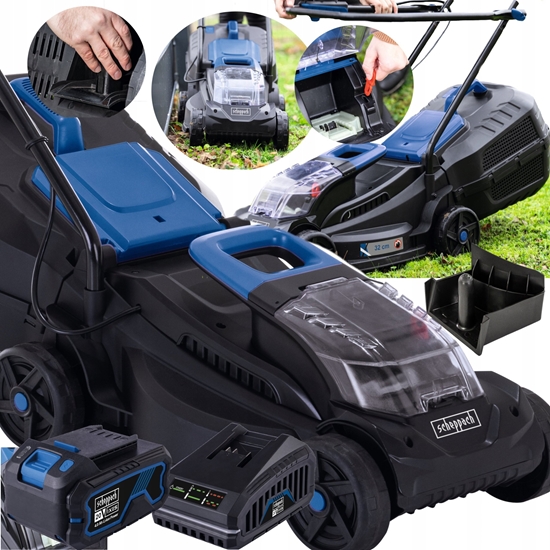 Изображение Kosiarka akumulatorowa Scheppach Akumuliatorin vejapjov BC-MP320-X 20V, korpusas, Scheppach