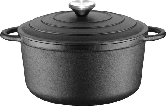 Picture of KRISBERG Garnek eliwny  28 cm brytfanna okrga 6.5 L ciki na indukcj gaz Krisberg KR 2574