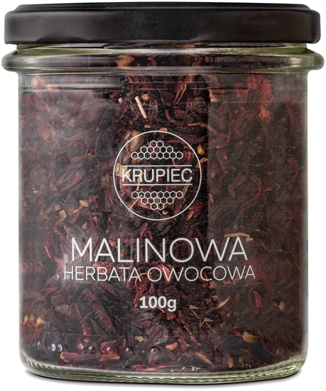 Picture of Krupiec Herbata owocowa Malinowa 100g