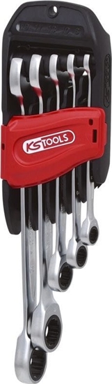 Picture of KS Tools KS Tools GEARplus 5-tlg 8-19mm Ratchet Ring Spanner-Set