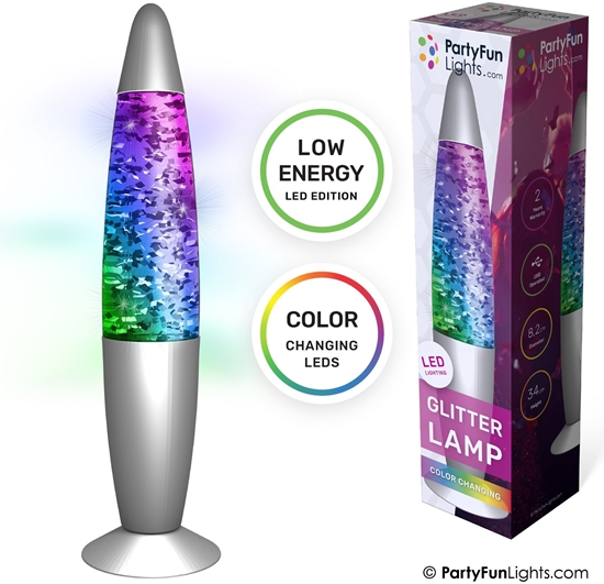 Picture of Lampka wtykowa do gniazdka nielsen_light Glitter lampe Wielokolorowy H: 34cm