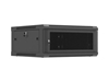 Изображение Lanberg Wall mounted installation cabinet 19" 4U 600X600 | WF01-6604-23B | Black