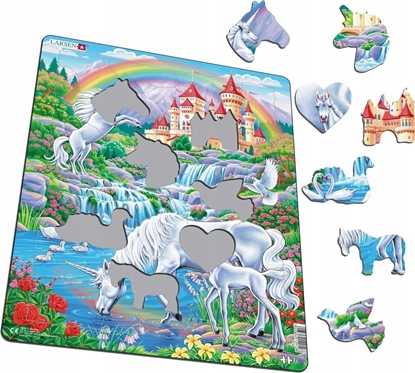 Picture of Larsen Maxi Unicorns 32 pcs Puzzle