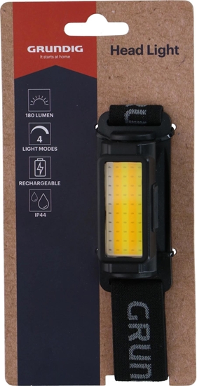 Picture of Latarka czoowa Grundig Latarka czoowa LED akumulatorowa 180lm