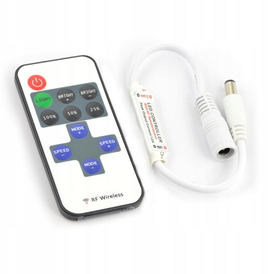 Picture of LED juostos valdiklis - Mini - 11 mygtuk