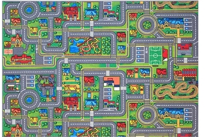 Изображение Legetæppe - By vejbane - 140 x 200 cm