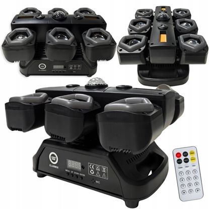 Picture of LIGHT4ME CLUBMIX ruchomy multiefekt owietleniowy