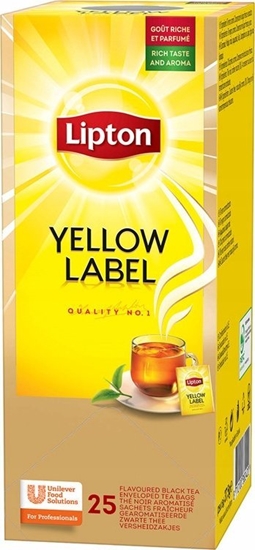 Picture of Lipton Herbata czarna Yellow Label 25 kopert
