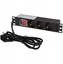 Picture of Listwa zasilajca ExtraLink 10" 1U 3 SOCKET EU TYPE POWER PDU WITH SWITCH PDU 3-EU