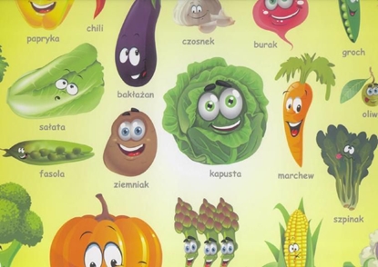 Изображение Liwona Podkadka na biurko. Poznaj warzywa LIWONA - 187107