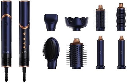 Picture of LOVIO_Multistyler AirStyle suszarko-lokówka do wosów LVHS001BL 1400W Granatowo-Miedziana