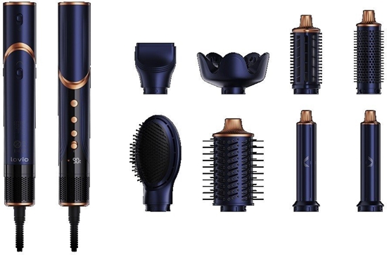 Picture of LOVIO_Multistyler AirStyle suszarko-lokówka do wosów LVHS001BL 1400W Granatowo-Miedziana