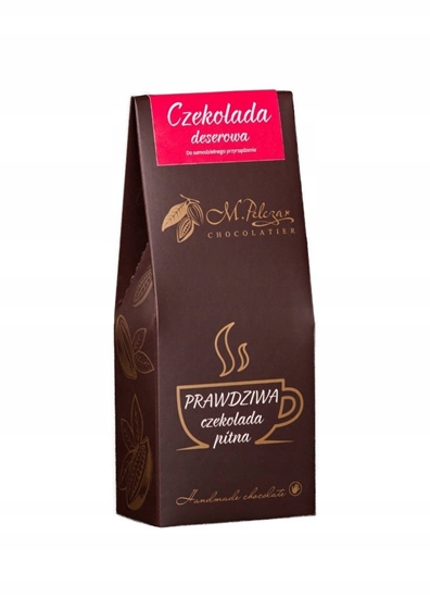 Picture of M.Pelczar Chocolatier Prawdziwa czekolada pitna Deserowa 200g
