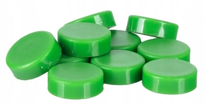 Attēls no Magnesy do tablic Q-CONNECT, okrge, 20mm, 10szt, zielone