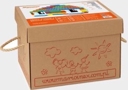 Attēls no Marioinex Klocki Cegy Junior 140 Okna + Drzwi (902 387)