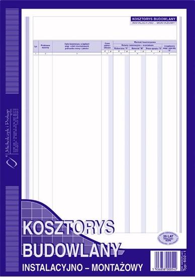 Изображение Michalczyk & Prokop Kosztorys budowlany A4 602-1
