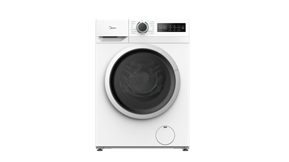 Picture of Midea Washing Machine | MF110W80BA10/W-HR | Energy efficiency class A | Front loading | Washing capacity 8 kg | 1400 RPM | Depth 48 cm | Width 60 cm | Display | LED | Steam function | White