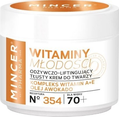 Picture of Mincer Krem do twarzy Pharma Witaminy Modoci 70+ odywczo-liftingujcy 50ml