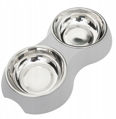 Изображение MISKA PODWÓJNA SZARA