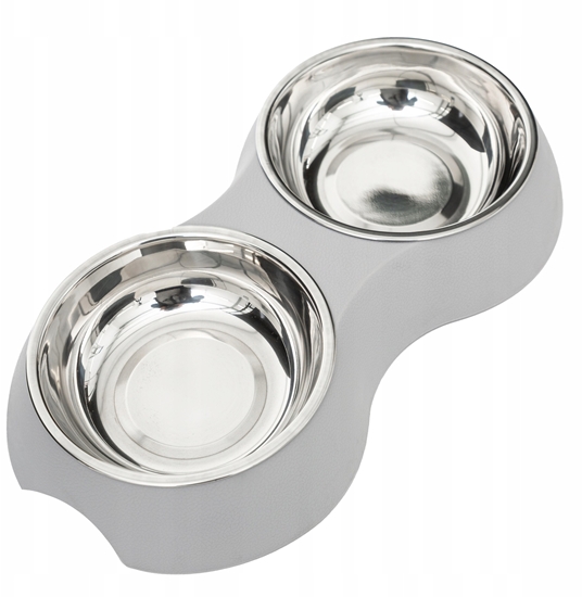 Изображение MISKA PODWÓJNA SZARA