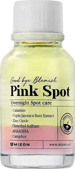 Picture of MIZON Goodbye Blemish Pink Spot serum z pudrem do stosowania miejscowego przeciw trdzikowi 19ml