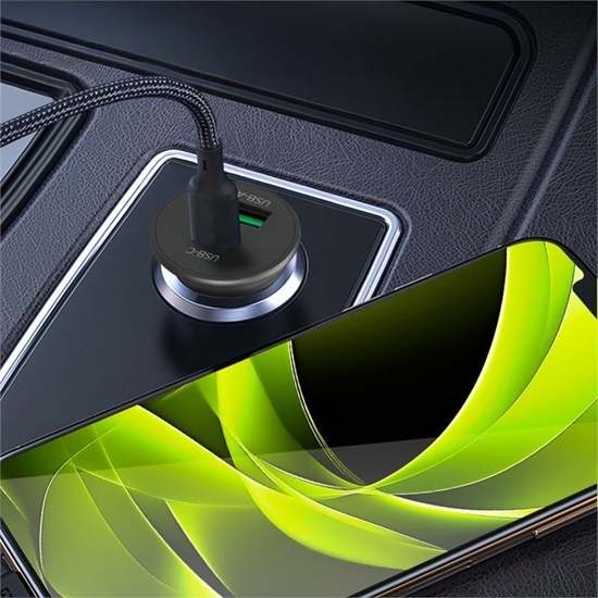 Изображение Mobile Origin 30W Super Car Charger CA19 - USB-C, USB-A