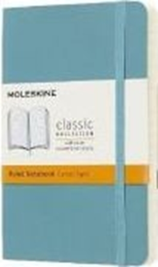 Picture of Moleskine Moleskine Reef Blue Notebook Pocket Ruled Soft