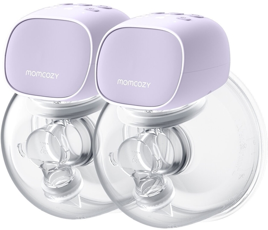 Изображение Momcozy S9 Pro Double Electric Breast Pump Purple, 180ml