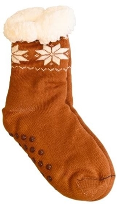 Picture of Monroe Det Gamle Apotek Socks rozmiar 41-46, 100% akryl, podszewka 100% poliester, brzowy