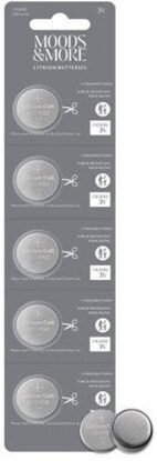 Picture of Moods & More MM CR2450 Battery, 3V, 550mAh, 5-pack