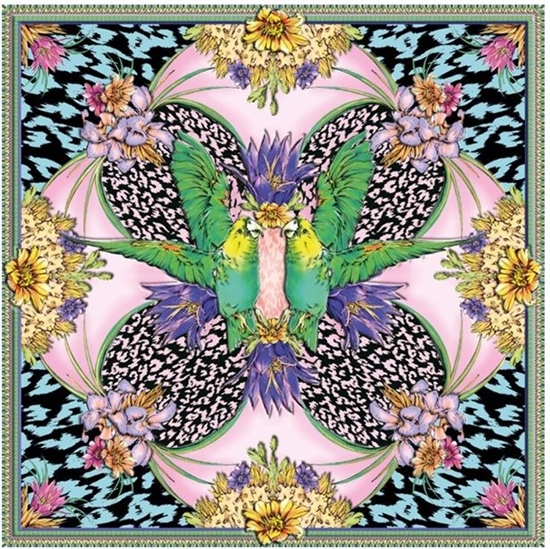 Picture of Museums & Galleries Karnet B6 Tropical Parrots z kopert