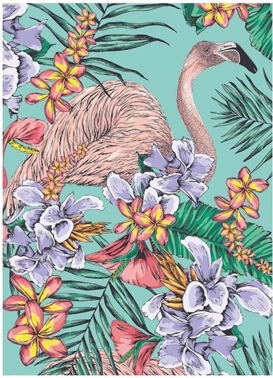 Picture of Museums & Galleries Karnet B6 z Kopert Flamingo