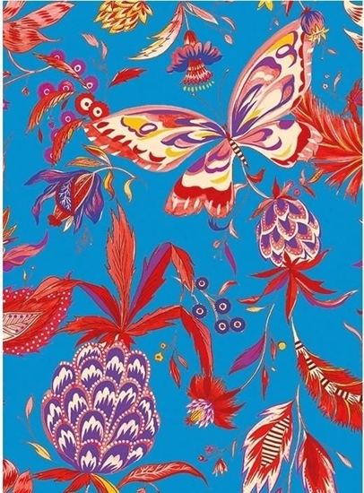 Picture of Museums & Galleries Karnet B6 z kopert Pineapple Paisley