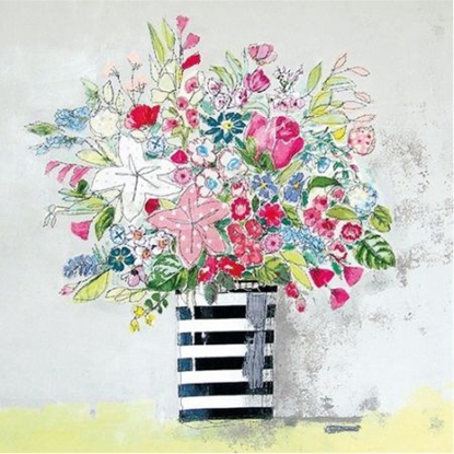 Picture of Museums & Galleries Karnet kwadrat Stripy Vase z kopert