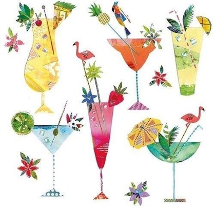 Изображение Museums & Galleries Karnet kwadrat z kopert Tropical Twist