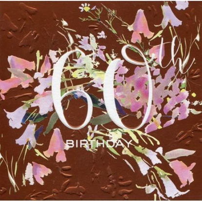 Изображение Museums & Galleries Karnet kwadrat z kopert Urodziny 60