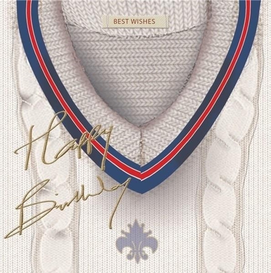 Picture of Museums & Galleries Karnet kwadrat z kopert Urodziny Cricket Jumper