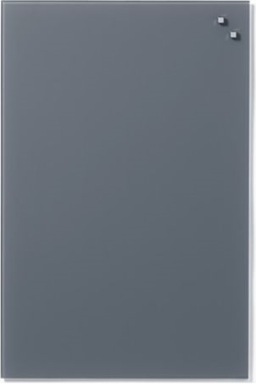 Изображение NAGA Szklana tablica magnetyczna szara 40x60 (10510N)