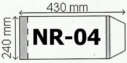 Attēls no Narnia Okadka na podr B5 regulowana nr 4 (50szt) (131645)