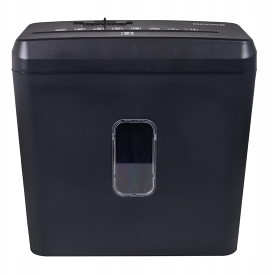 Picture of Niszczarka OfficeProducts Niszczarka, cinki, do 5 kartek A4, kosz 8l, czarna