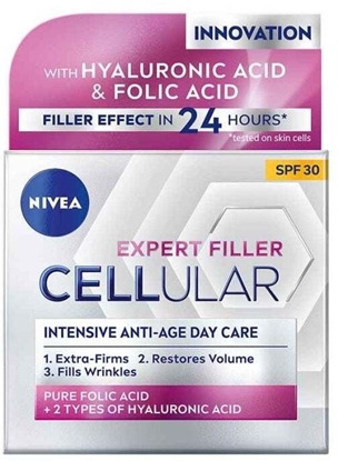 Изображение Nivea Cellular Expert Filler SPF 30 Przeciwstarzeniowy krem na dzie 50ml
