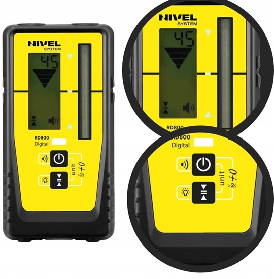 Изображение Nivel SYSTEM CZUJNIK LASEROWY RD800