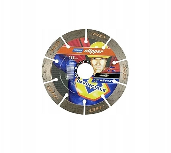 Picture of Norton TARCZA D.SEGMENTOWA 125mm INVICIBLE CUTS ALL