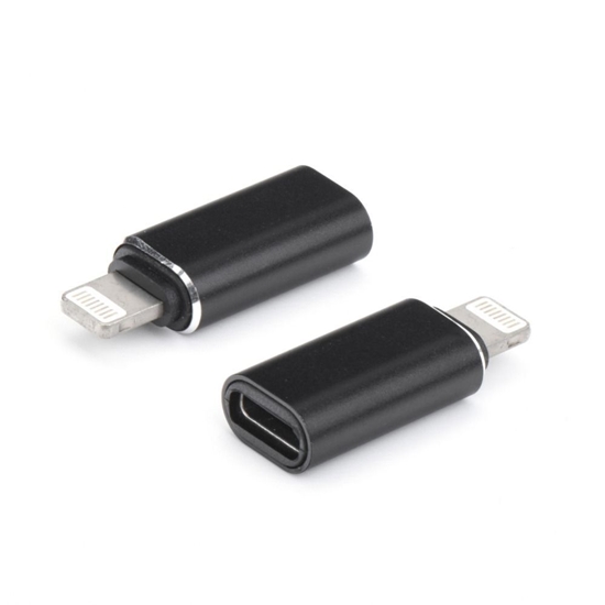 Picture of OEM Adapter Type C (female) to Lightning (male) black