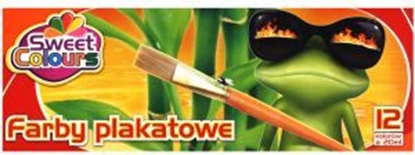 Picture of Otocki Farby plakatowe 12 kolorw/20 ml