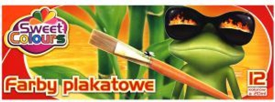 Picture of Otocki Farby plakatowe 12 kolorw/20 ml